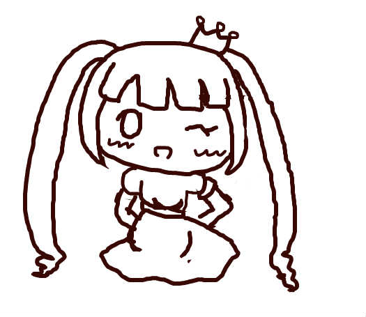 小公主^^_百田涂鸦板_百田网图片