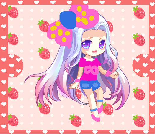 可爱的茉莉公主_百田涂鸦板_百田网