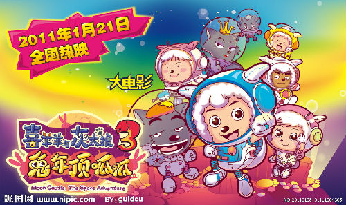 喜羊羊与灰太狼之兔年顶呱呱——播放指数23,117