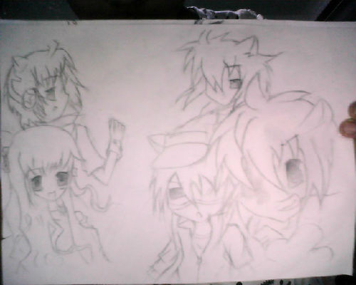 【精灵梦之队 拟人】黑猫作