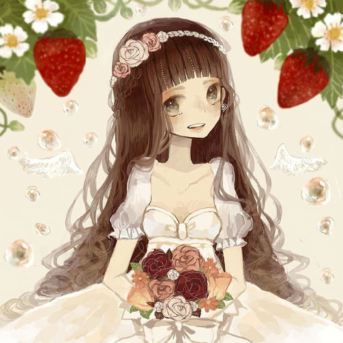 二次元的美丽婚纱~<em>女孩</em>的<em>最爱!_动漫</em>圈_百田网