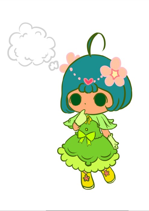 哦呵呵~~看图猜猜这个是奥雅那个宠物的拟人吧~~(颜色没上完~先上底色