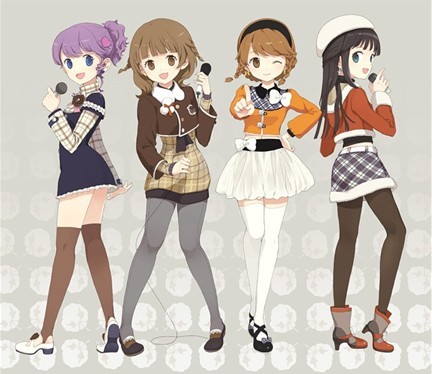 卡通闺蜜四人图 卡通闺蜜四人图画法
