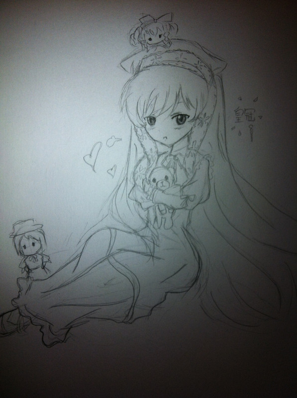 【皇冠】 萌少女 绘制方法【手绘_画咖圈_百田