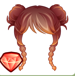 ll又发现了一款有爱的头发:可爱丸子麻花辫