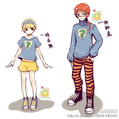 【柯特】各种拟人图,腐女一定要进来!