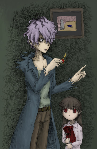 [叶纸]恐怖美术馆图楼