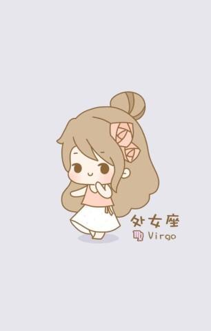 12星座萌图 =w=; 处女座 丢丢星座系列 [iphone壁纸 手机壁纸]—— 小