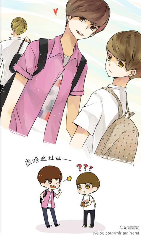 莫伊】EXO|阿南的exo漫画汇_EXO圈_百田