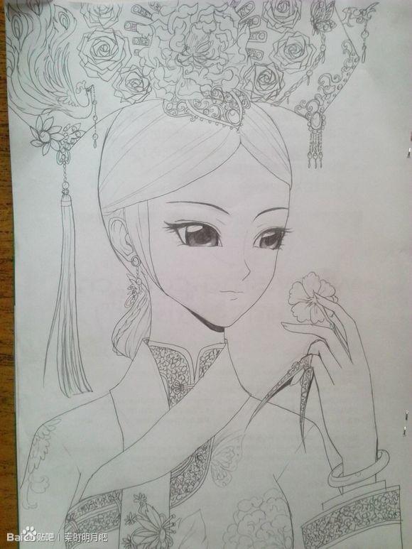 【金奈】【转】手绘古装美女图片