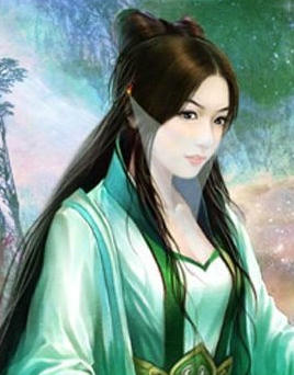 【冷月】古代女子丹青图图片