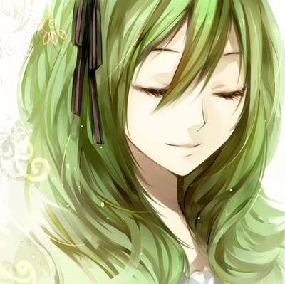 求一些绿色<em>头发</em>的动漫少女