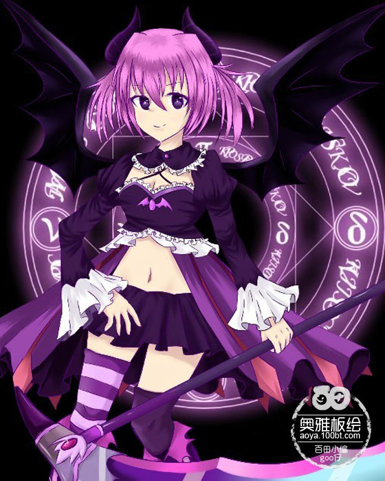 好有爱哟~亲亲的腰部画得有点宽哟~人家幽冥公主是小蛮腰哟~ &nbsp